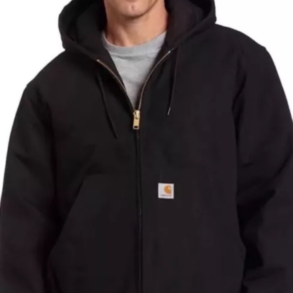 Carhartt Black Hooded Jacket
